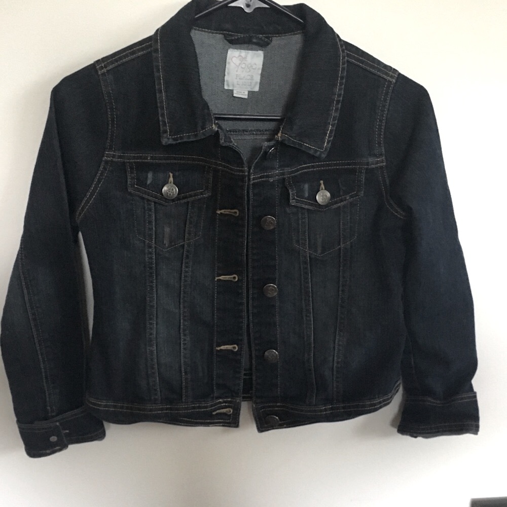 1989 Place Jean jacket, like new barely worn 10/12